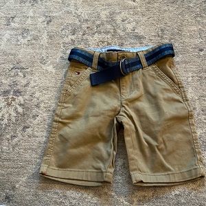 Little boys khaki shorts size 5 by Tommy Hilfiger